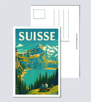 Carte Postale Paysage Suisse