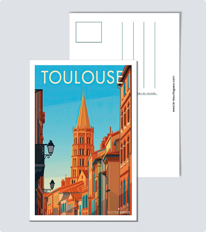 Carte Postale Toulouse vintage