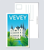 Carte Postale Vevey
