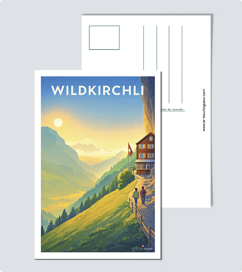 Wildkirchli Postkarte