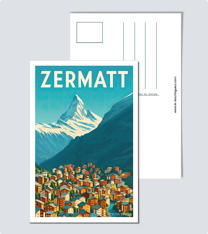 Carte Postale Zermatt