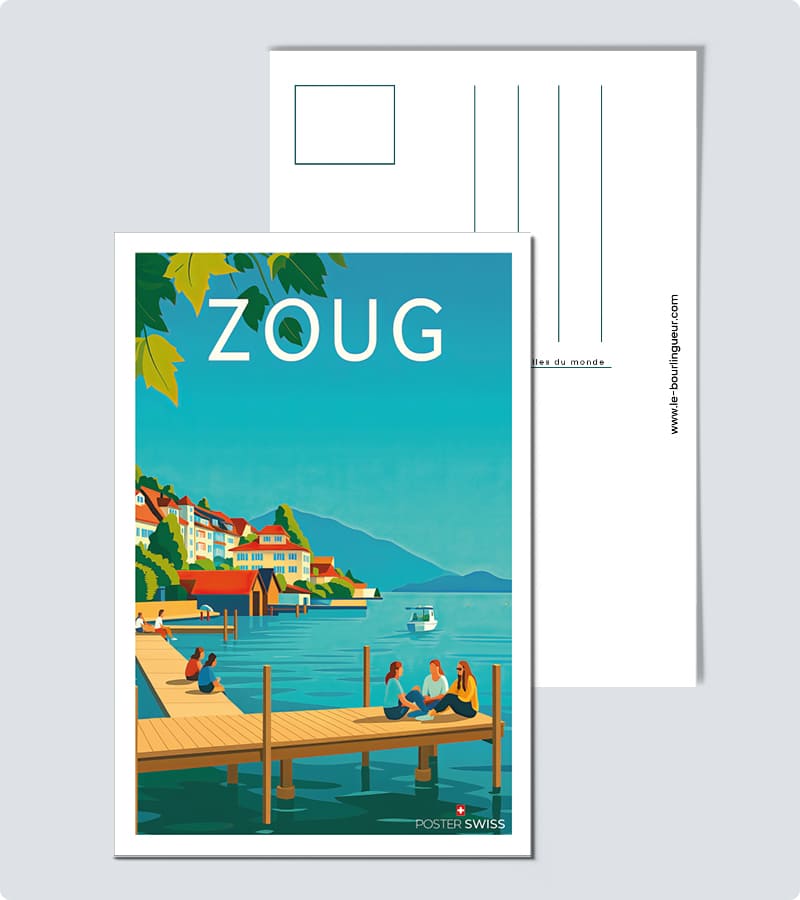 Carte Postale Zoug