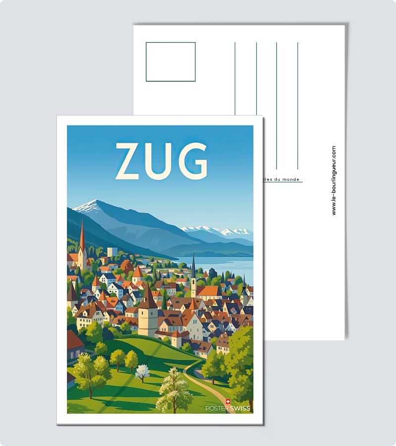 Carte Postale Zug