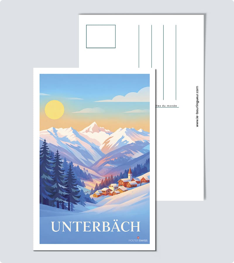 Postkarte Unterbach