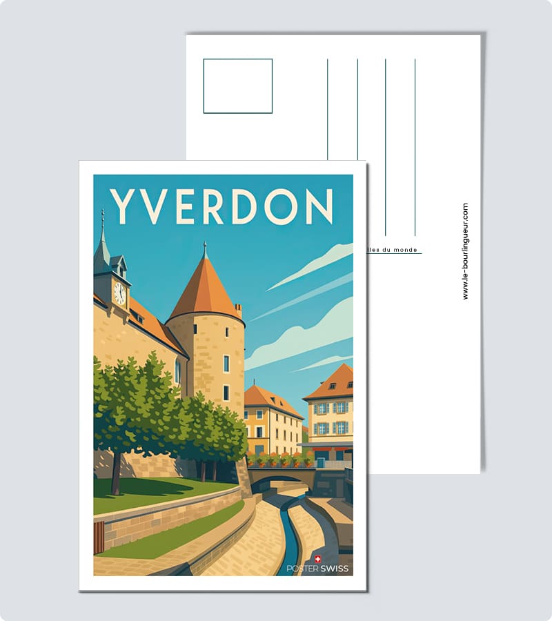 Carte Postale Yverdon