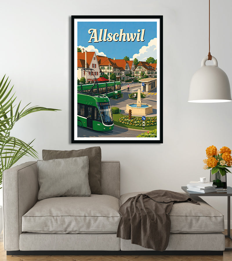Vintage Basel Poster
