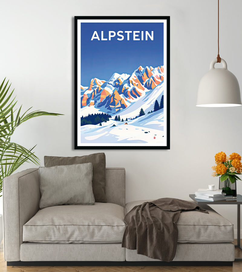 Affiche Alpstein Vintage