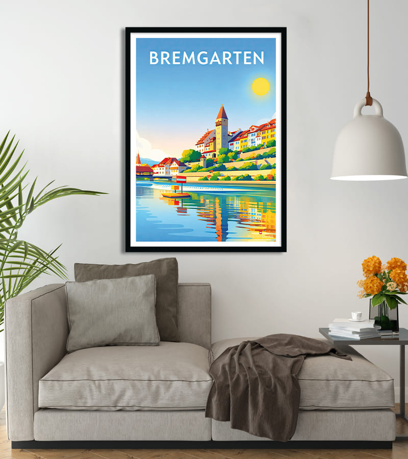 Vintage Bremgarten Poster