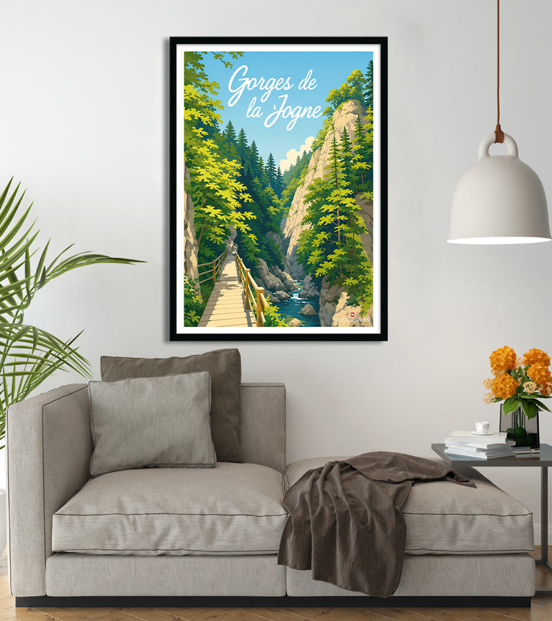 poster Les Gorges de la Jogne