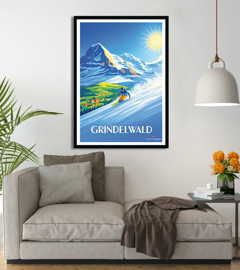 poster Grindelwald Ski