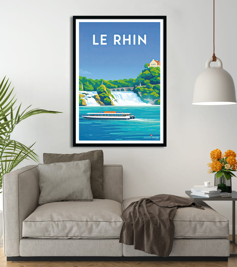Affiche Le Rhin