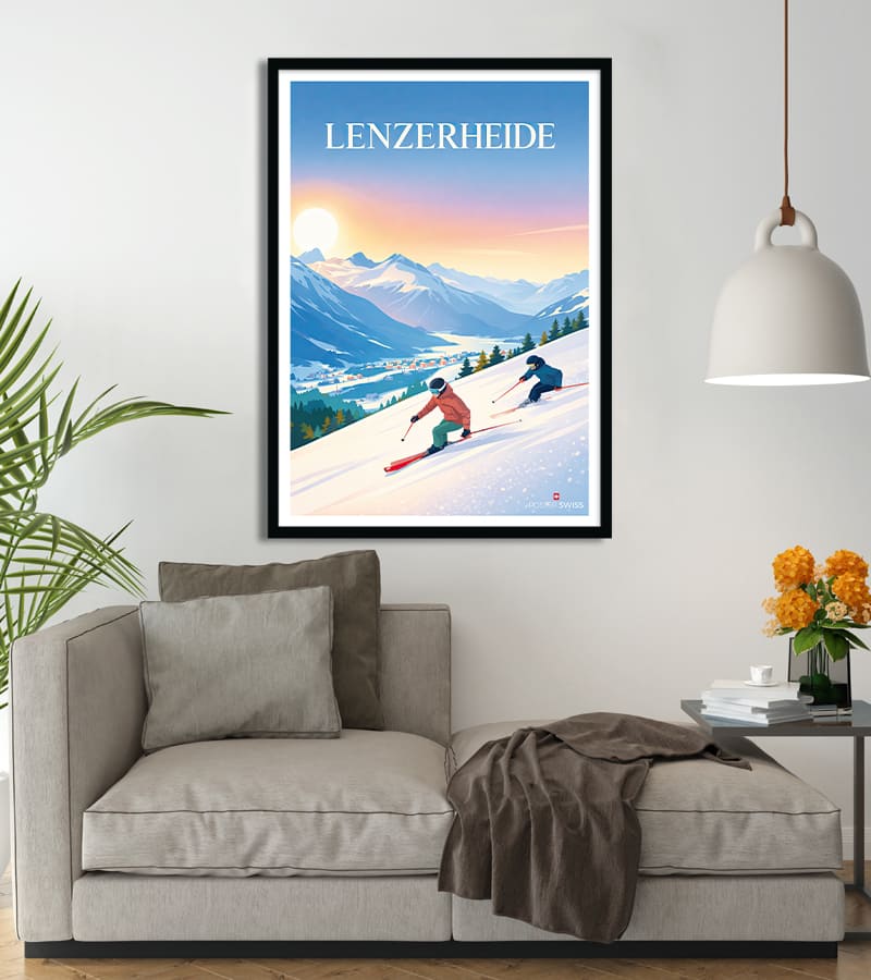 Lenzerheide Skiplakat