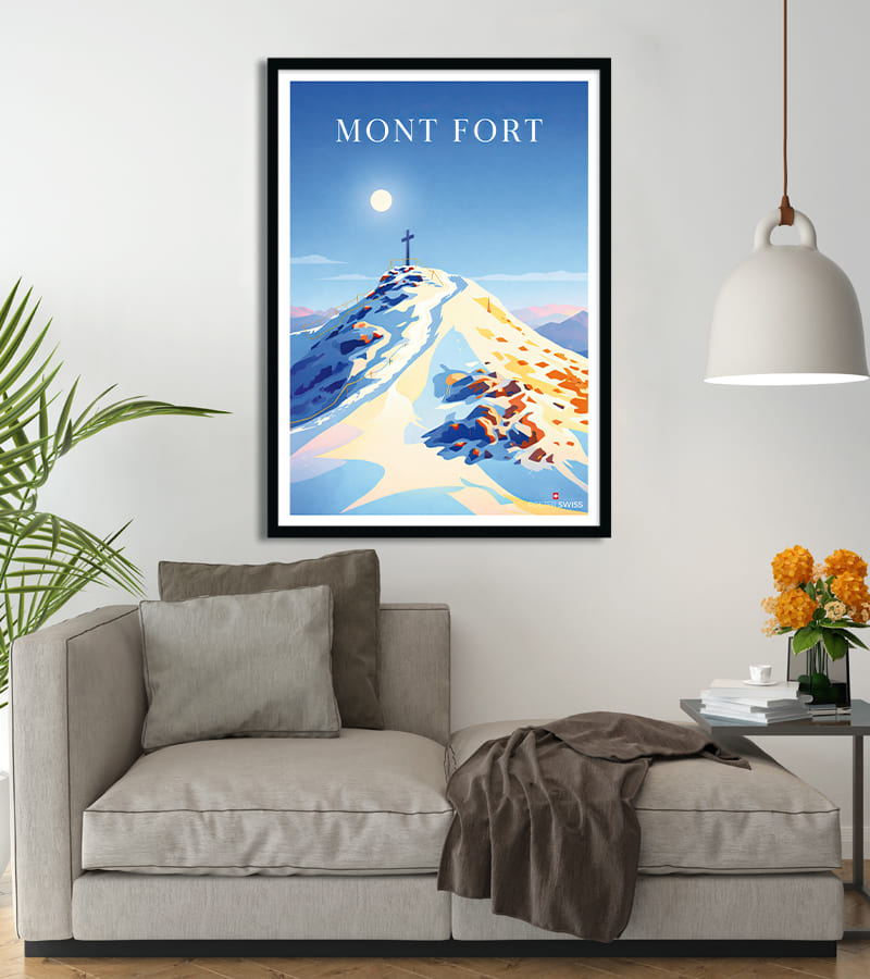 poster Mont Fort