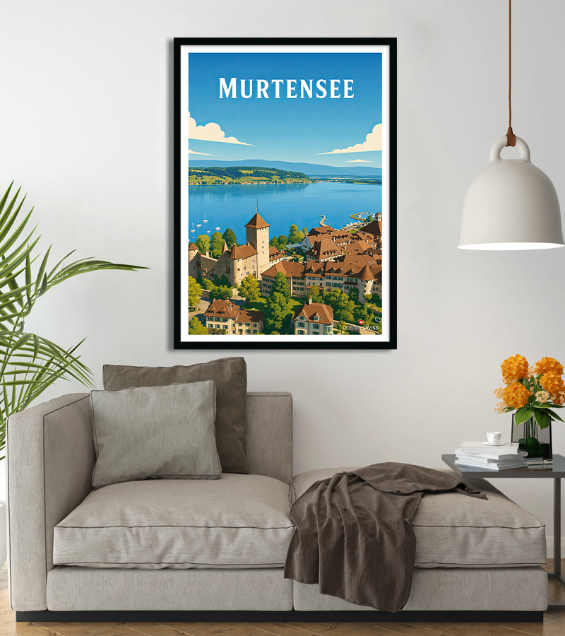 Affiche Murtensee
