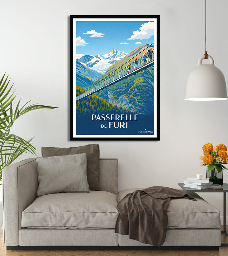 poster Passerelle de Furi