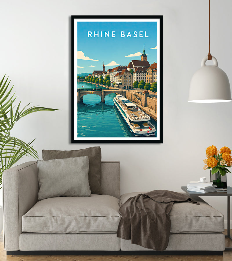 poster Rhine Basel