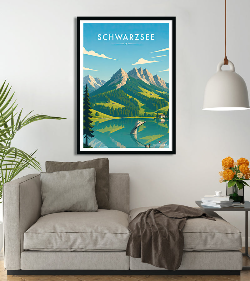 Affiche Schwarzsee
