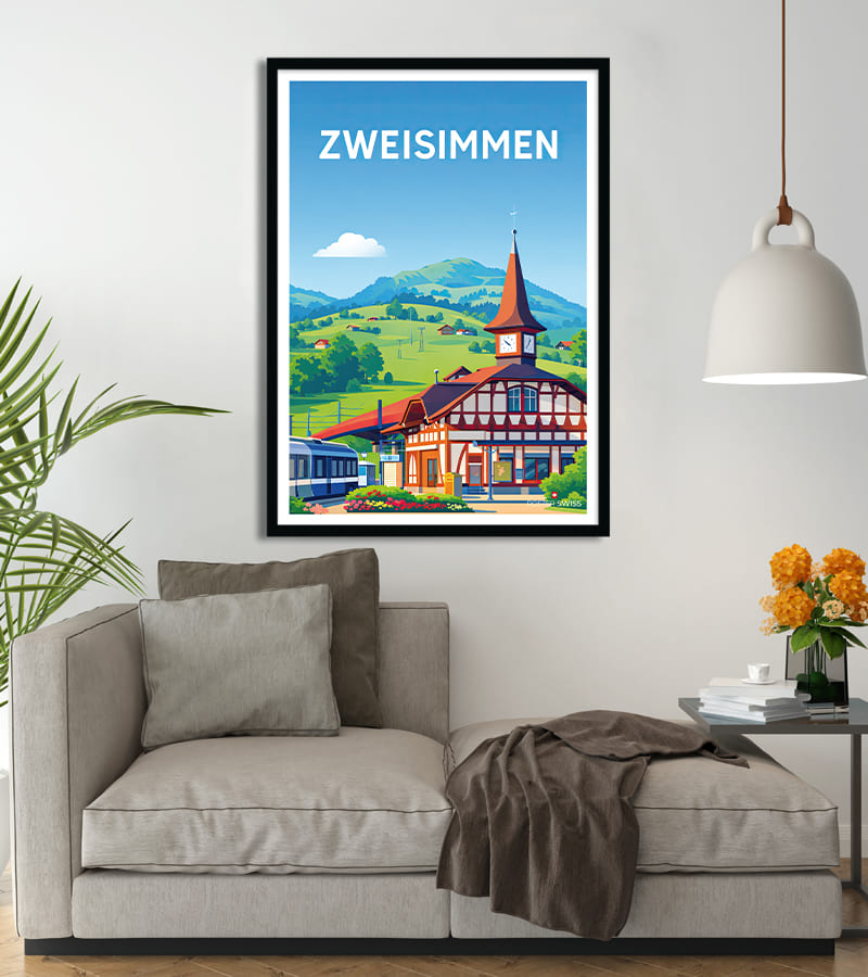 Affiche Zweisimmen